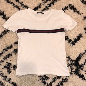 brandy melville stripe tee